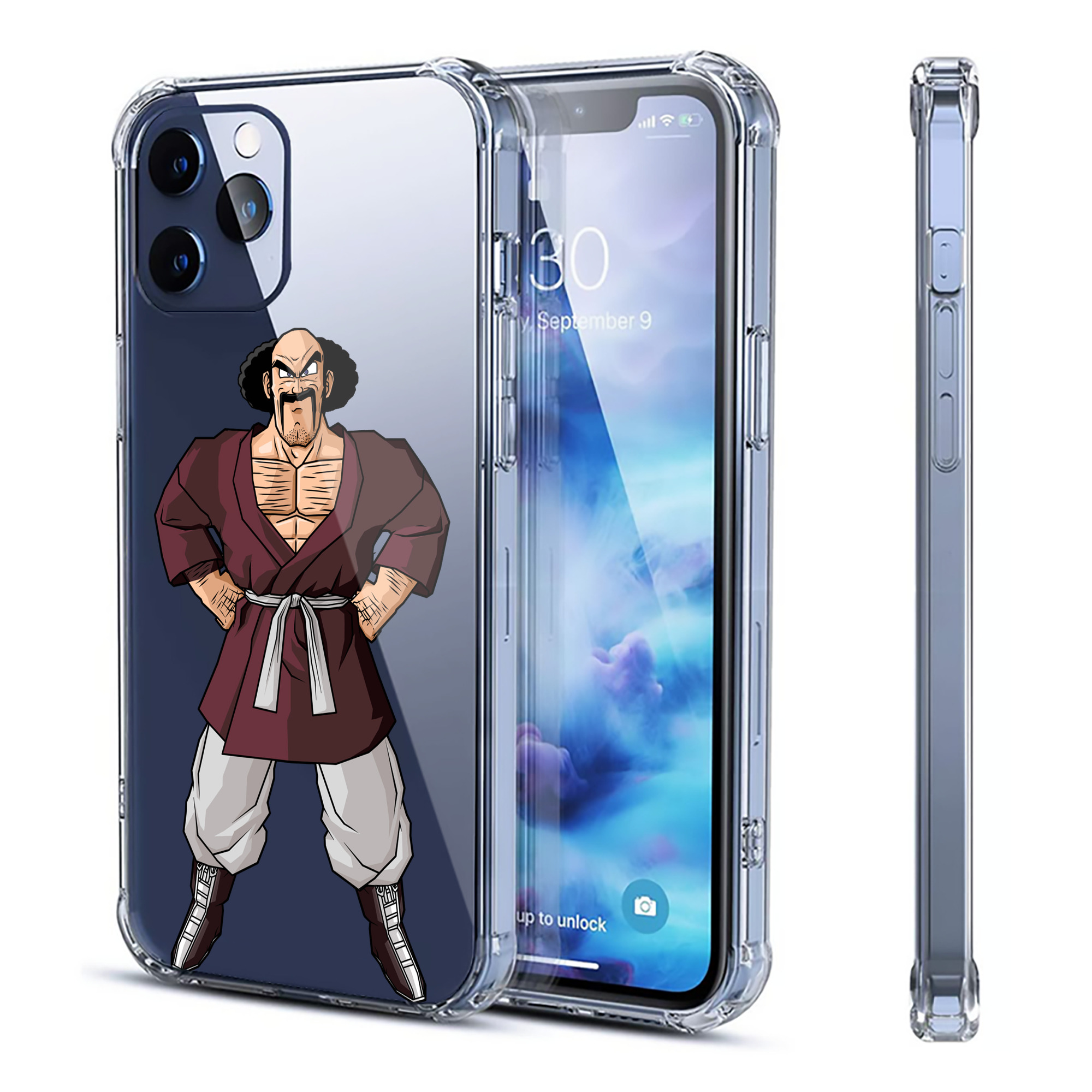 （画像用） ドラゴンボール DRAGON BALL 【iPhone 12シリーズ対応】透明スマホケース（クリアソフトケース）